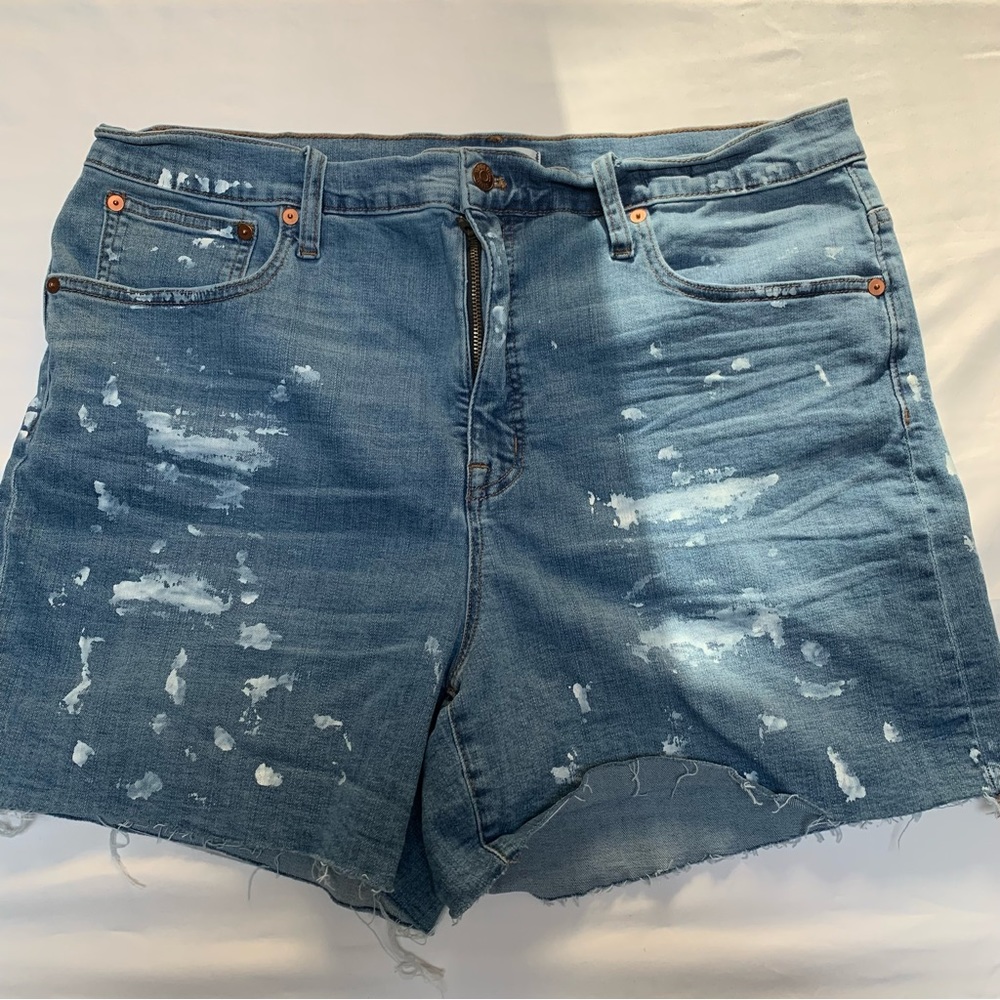 Madewell High Rise Denim shorts 33